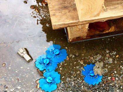 Carolien Adriaansche Aarhus 2017 - afval op een bouwplaats