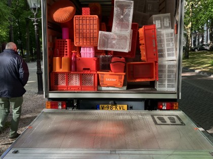 Carolien Adriaansche - construction day Voorhout Monumentaal
