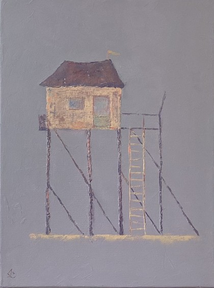 Boven is het stil 30 x 40