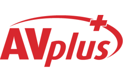 AV plus logo