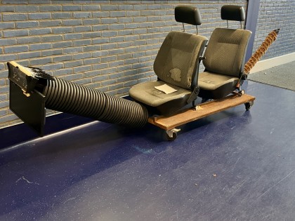 De Afvaljuf - workshop met afval in Goes.5. De Carmeel.